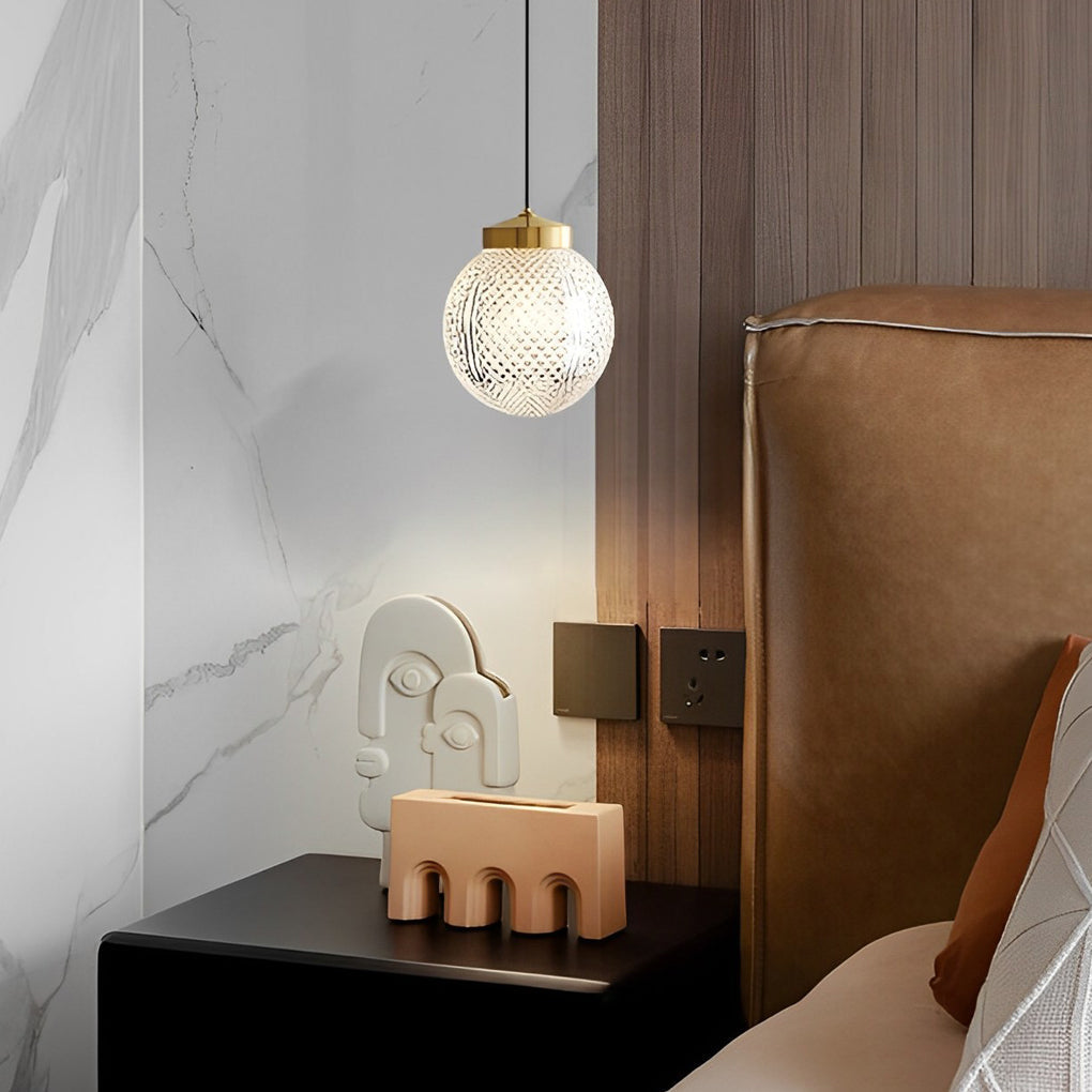 Mini Round Ball Nordic Pendant Light Li002216