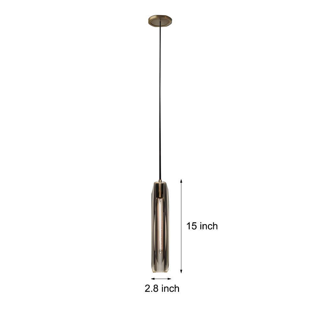 Long Crystal Tungsten Filament Led Bulb Post Modern Pendant Lights