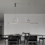 Waves Circular Led Pendant Light Ha081941