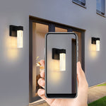 10W Crystal Black Outdoor Wall Lamp Li002109