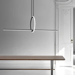Long Strip Led Pendant Light Ha082334