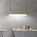 Led Linear Light Bar Pendant Light Modern Island Light For Dining Room