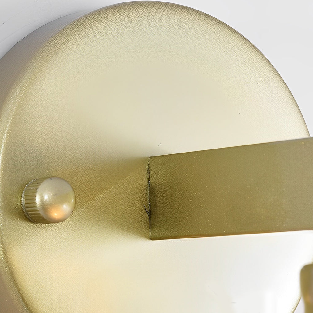 Round Crystal Glass Postmodern Wall Lamp Li002139