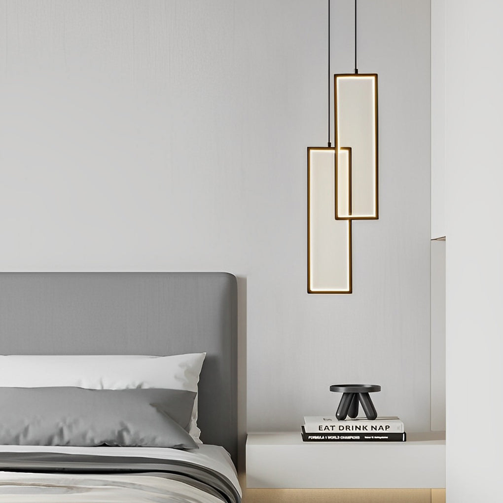 Mini Rectangular Pendant Light Ha082599
