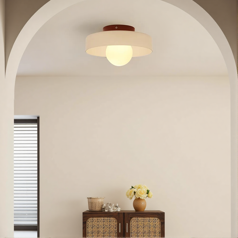 Modern Round Flush Mount Ceiling Light