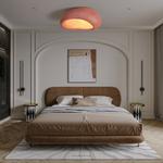 Moon Shaped Flushmount Ceiling Light