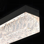 47 24 1 Light Linear Led Dimmable Kitchen Island Pendant Black Bronze