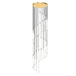 Spiral Duplex Staircase Chandelier Ha085056