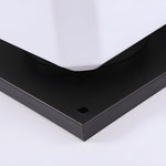 Waterproof Cube Outdoor Led Pier Mount Post Lamp For Garden