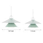 Simple Personality Iron Glass Led Minimalist Nordic Pendant Lights Chandelier
