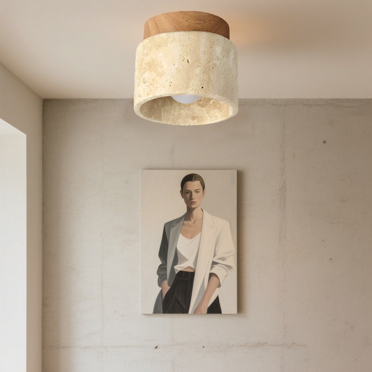 Modern Creative Cream Style Ceiling Lamp
