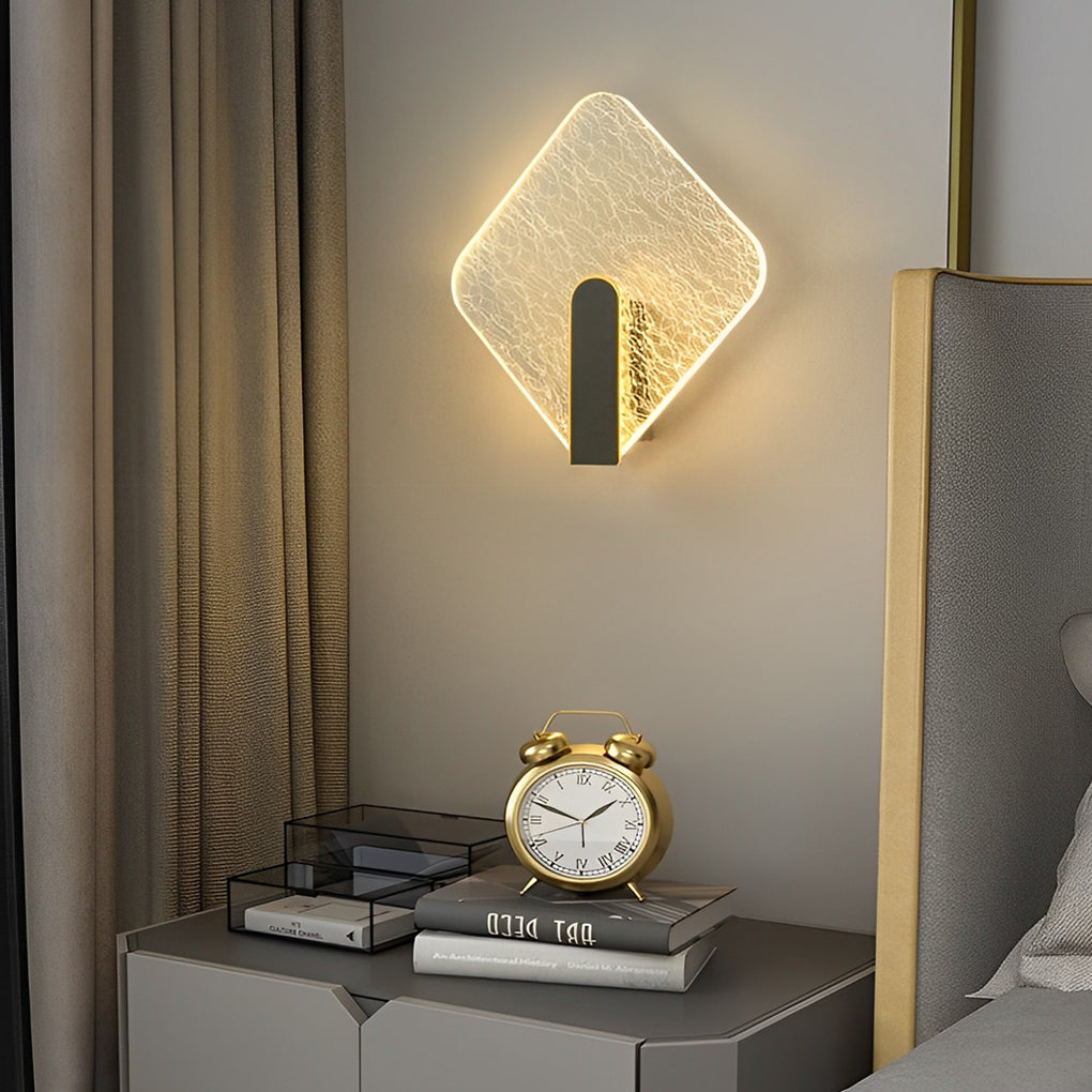Lumina Round & Square LED Wall Sconce | Modern Minimalist Bedside Lamp