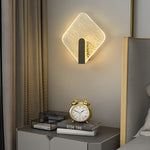 Lumina Round & Square LED Wall Sconce | Modern Minimalist Bedside Lamp
