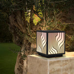 Square Modern Outdoor Fence Post Light Li002172