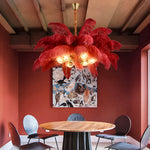 Creative Feathers Ins Nordic Chandelier Li002023