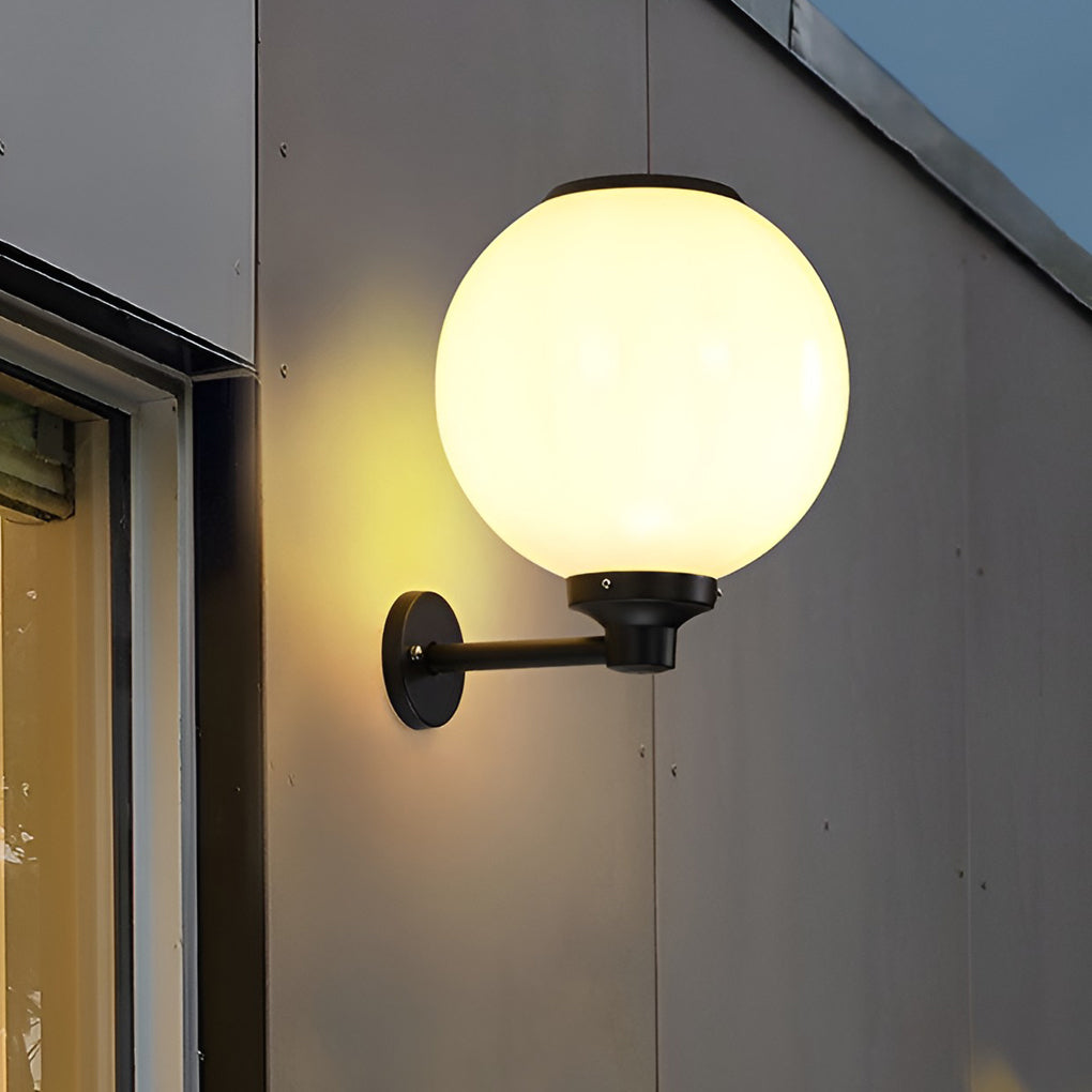 Round Modern Solar Wall Light Li002004