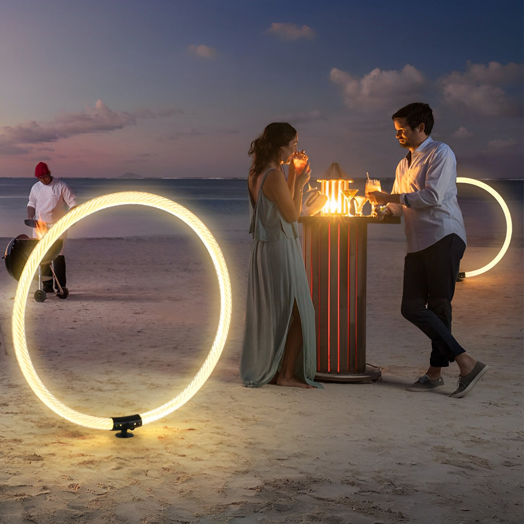 Ring Minimalist Landscape Lighting Ha079958