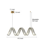 Creative Crystal Dining Room Pendant Light Ha098608