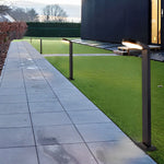 Modern Aluminum LED Lawn Lamp – Minimalist Black Outdoor Landscape Lighting