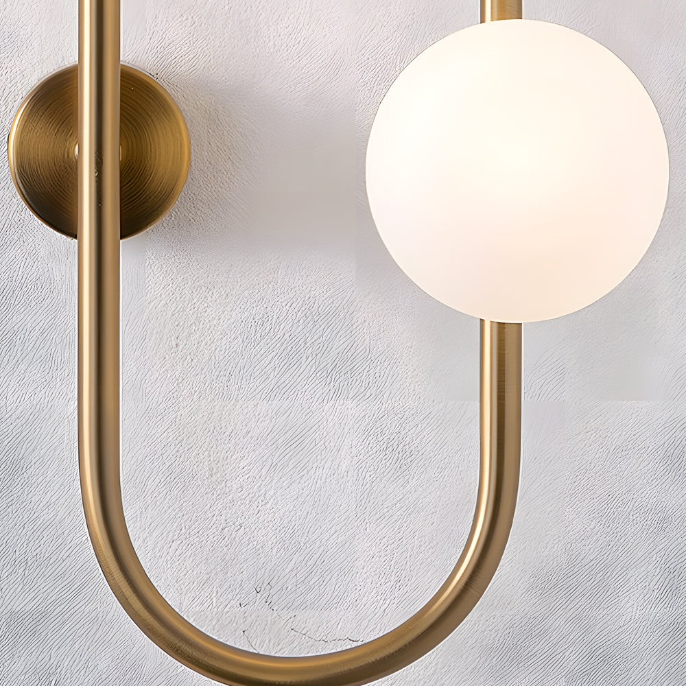 Creative 4 Glass Ball Bubbles Led Post Modern Decorative Wall Sconces Lighting