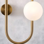 Creative 4 Glass Ball Bubbles Led Post Modern Decorative Wall Sconces Lighting