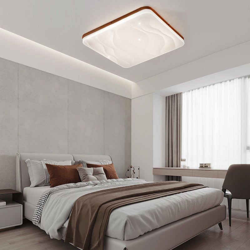 Wood Modern Led Ceiling Light Li002617