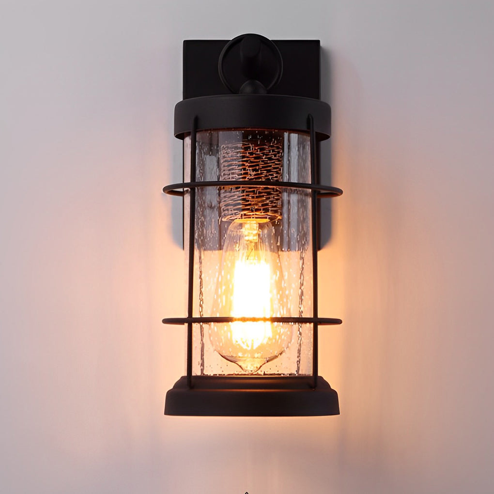 Lantern Black Wall Lights Ha076457