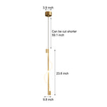 Modern Vertical Spiral Rope Led Pendant Light With Dimmable Feature