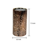 7 3 Inch H Metal Cut Out Solar Outdoor Lantern