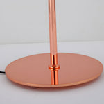 Dome Shape Glass Ambient Led Table Lamp In Chrome