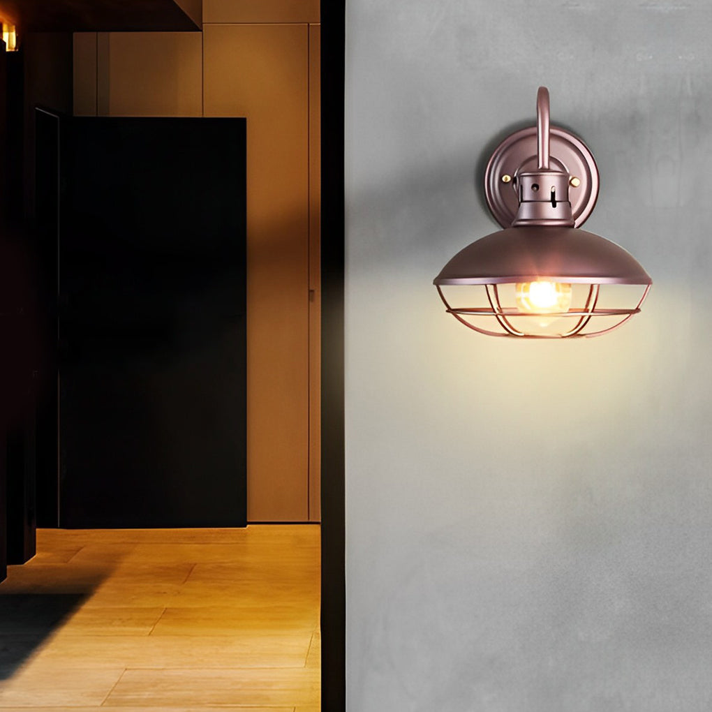 Retro Industrial Style Outdoor Wall Light Ha085563