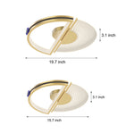 Round Personalized Three Step Dimming Led Modern Ceiling Lights Fixture