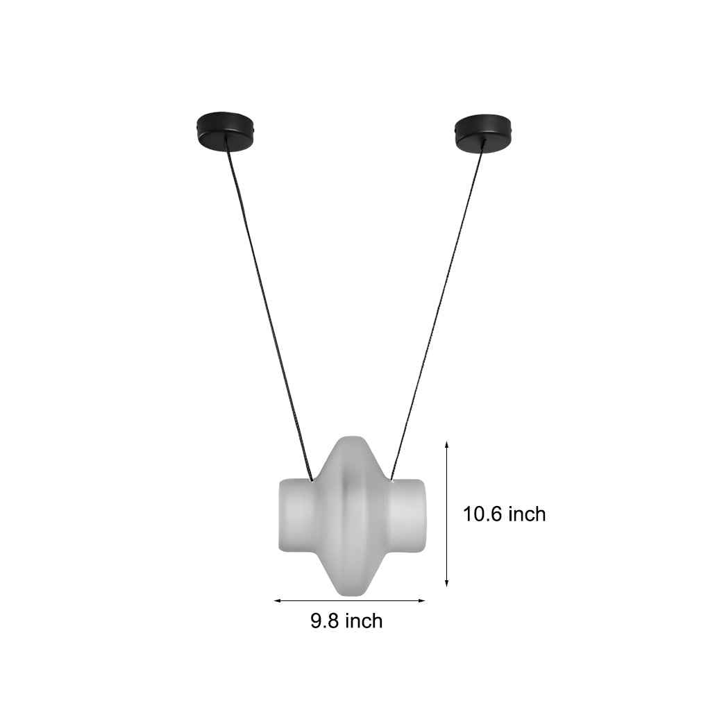 Glass Modern Hanging Lamp Ha097868