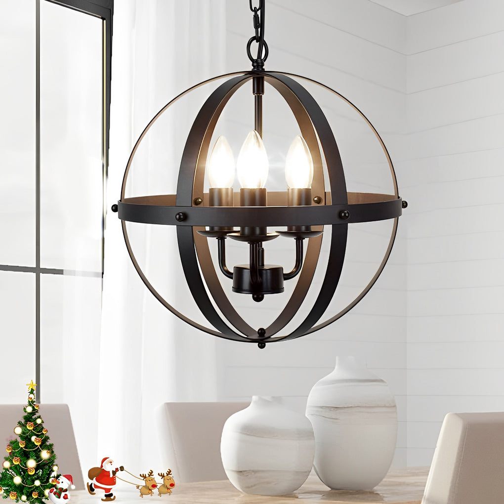 Iron Round Pendant Lights Li002124