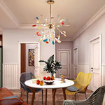Nordic Minimalist Modern Simple Branch Agate Pendant Lamp