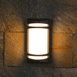 Minimalist Nordic Outdoor Wall Sconce with Warm Ambient LED Light