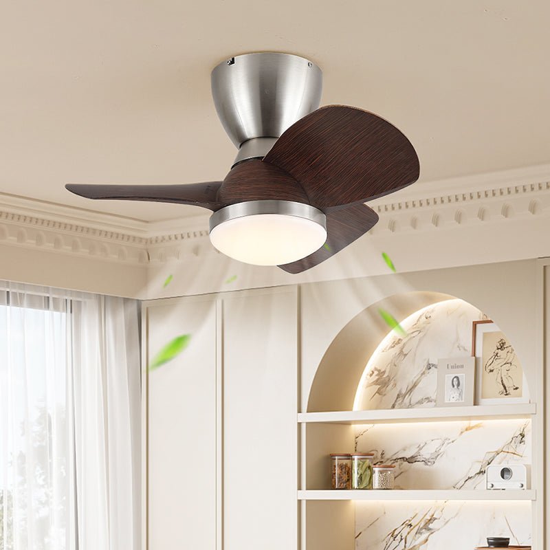 Velis Ceiling Fan Light with LED and Remote Control