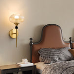 Isabelle Ribbed Glass Wall Sconce in Gold or Black