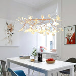 Firefly Linear LED Chandelier – Modern Acrylic Pendant Light for Dining & Living Spaces