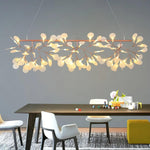 Firefly Linear LED Chandelier – Modern Acrylic Pendant Light for Dining & Living Spaces