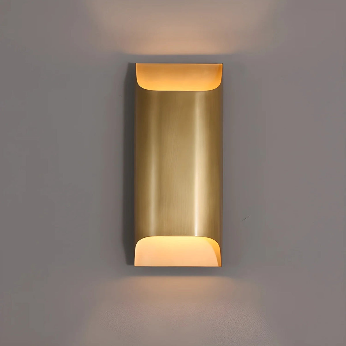 Leclerc Form Brass Lamp