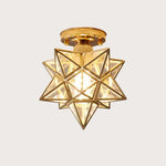 Vintage Star Shape Ceiling Light