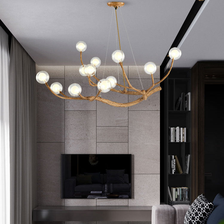 Personalized And Creative Hotel Lobby Art Branch Chandelier