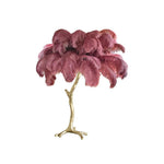 Feathered Elegance Table Lamp