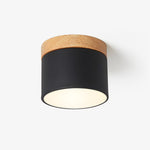 Alva Wooden Surface Downlight – Scandinavian Minimalist Ceiling Lamp