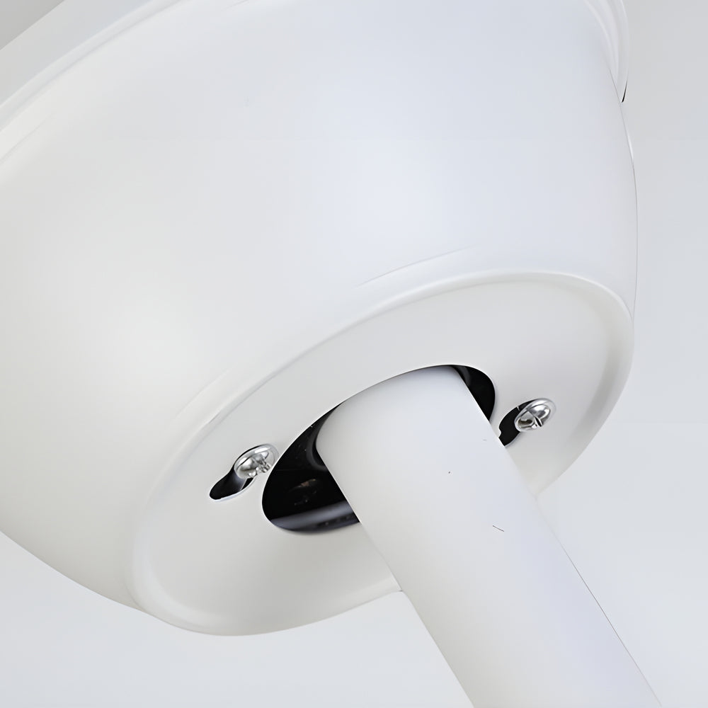 Modern 41 Retractable Ceiling Fan With Led Lights And Remote Control