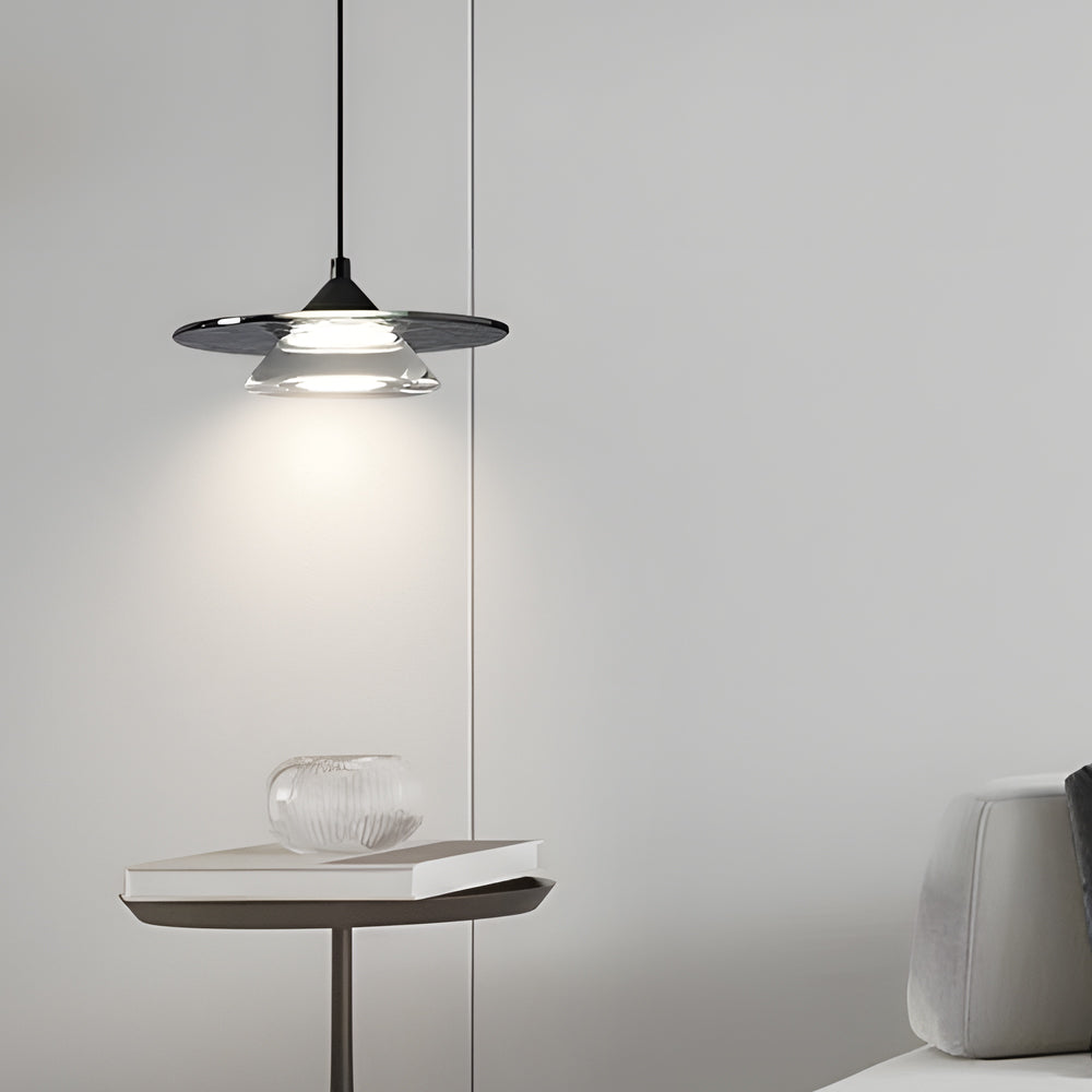 Dia 7 Led 3 Step Dimming Glass Italian Kitchen Pendant Lighting