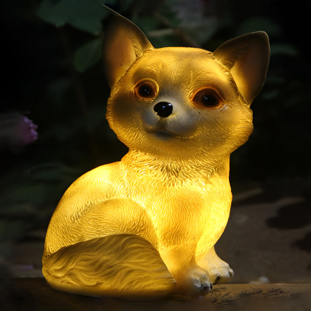 Resin Small Animal Solar Lights Li002459