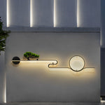 Moon Tree Scenery Outdoor Wall Light Ha085194