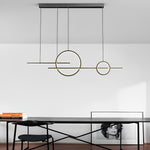 Long Strip Led Pendant Light Ha082375